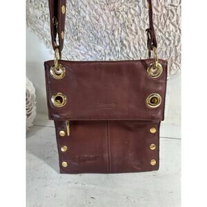 Hammitt Montana Brown Leather Reversible Crossbody Bag
